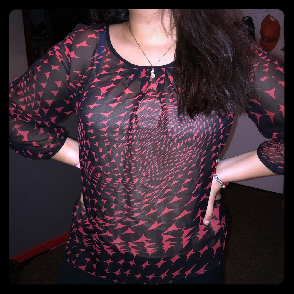 Cute patterned top